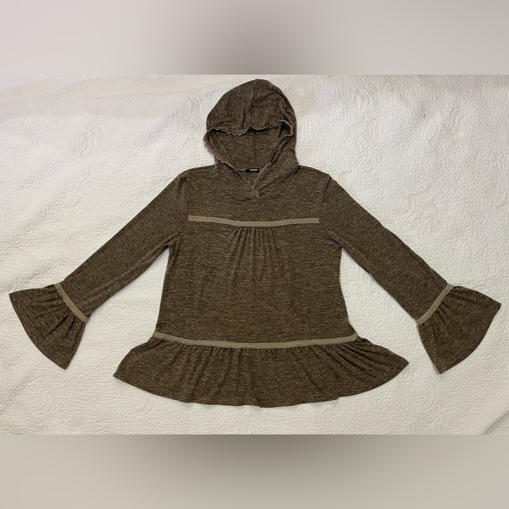 Annabelle LG long sleeve Blouse Hoodie